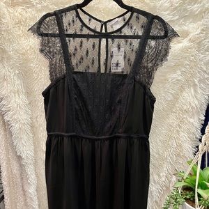 Short black H & M dress new with tags size 14